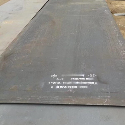 Manganlı Çelik Aşınma Plakası Mn13 65HRC 150mm Kalınlık