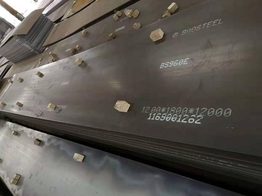 ASTM A572 Gr50 Alaşımlı Çelik Levha 15mm Yapı İçin Sıcak Haddelenmiş