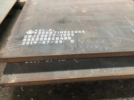 20mm ASTM A516 Gr70 Düşük Alaşımlı Çelik Levha 42crmo 1000-2200mm