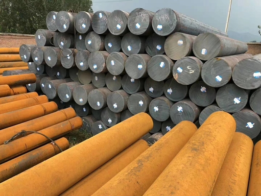 Siyah Yüzey ASTM A105 MS Yuvarlak Parlak Bar 6mm-600mm