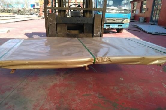 PVC 1mm Soğuk Haddelenmiş 316ti 304 Paslanmaz Çelik Levha 4x8