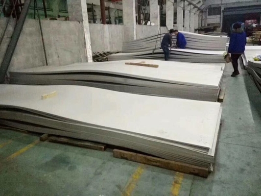 PVC 1mm Soğuk Haddelenmiş 316ti 304 Paslanmaz Çelik Levha 4x8