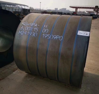 Hava Koşullarına Dayanıklı Karbon Çelik Levha A588 Spa-H Corten 150mm