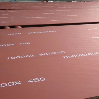Ar500 Zırh Ar400 Aşınmaya Dayanıklı Çelik Levha Aşınmaya Dirençli