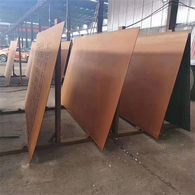 Hava Koşullarına Dayanıklı Sıcak Haddelenmiş Hafif Çelik Levha Corten A Q355NH 150mm