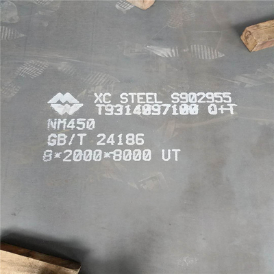 NM400 NM500 Madencilik Makineleri İçin Aşınma Direnci Çelik Karbon Levha Plakası 150mm